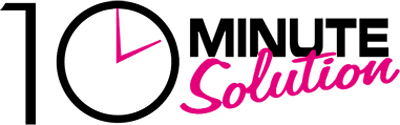 10 Minute Solution title screen for Wii